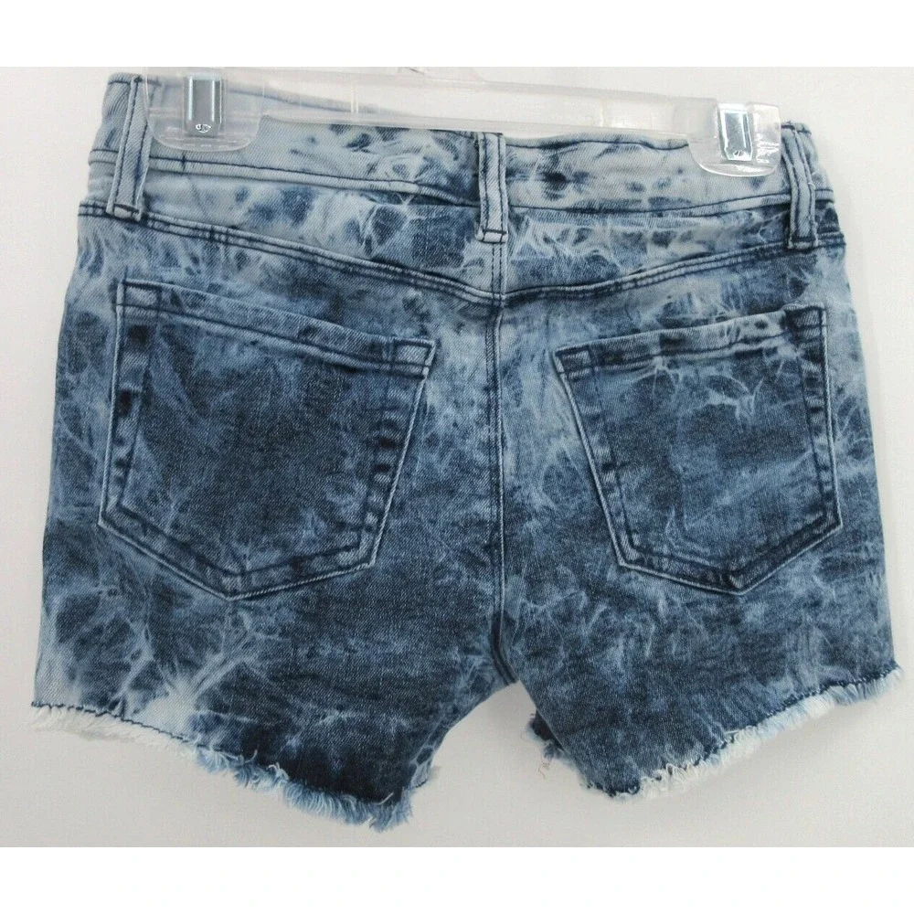JUMPING BEANS MID RISE CUT OFF SHORTIE‎ SHORTS Girl's Size 7 ADJUSTABLE WAIST